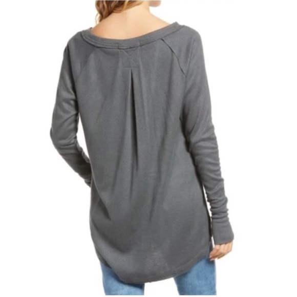 FREE PEOPLE | Snowy Thermal, Blue/Gray size small - Picture 2 of 11